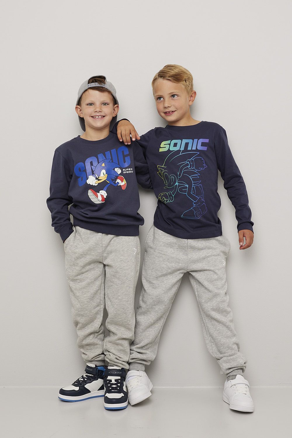 Langermet t-skjorte Sonic