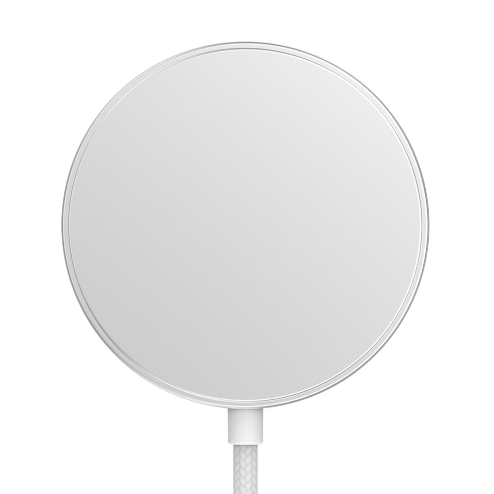 (1.5m) 15W Qi2 USB C auf MagSafe Ladegerät Magnetischer Wireless Charger - Weiss