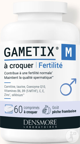 Densmore Gametix M À Croquer Fertilité 60 Comprimés À Croquer