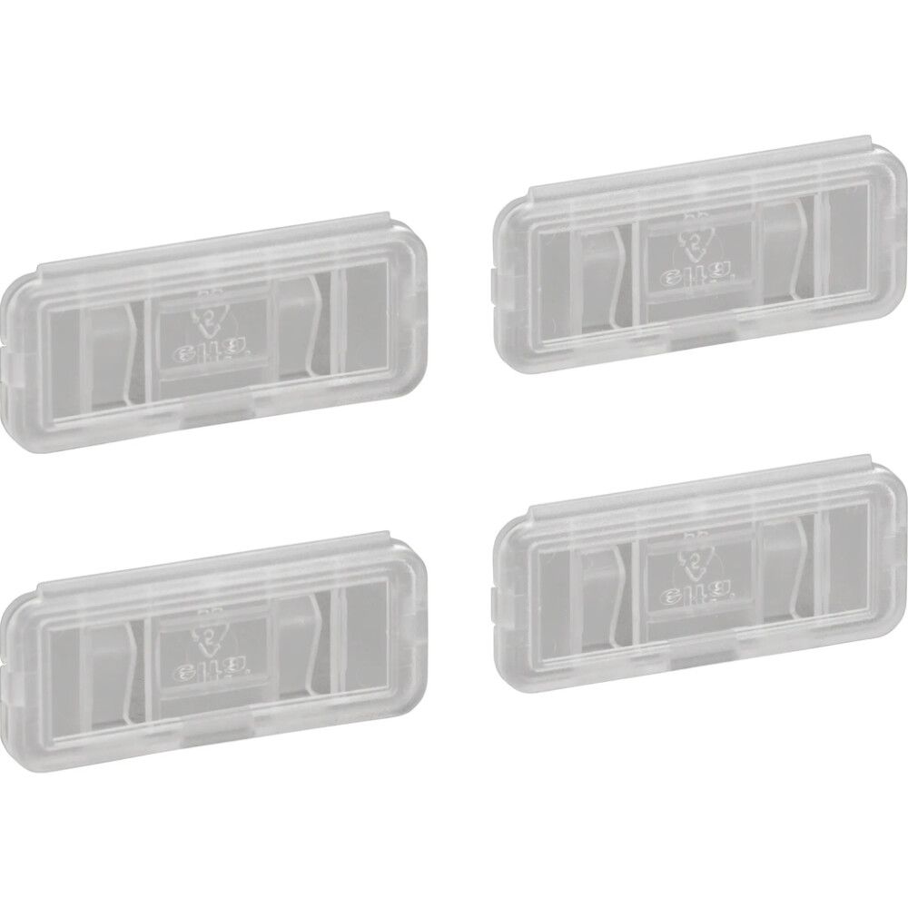 ETIKETTHOLDER ELFA TRANSPARENT