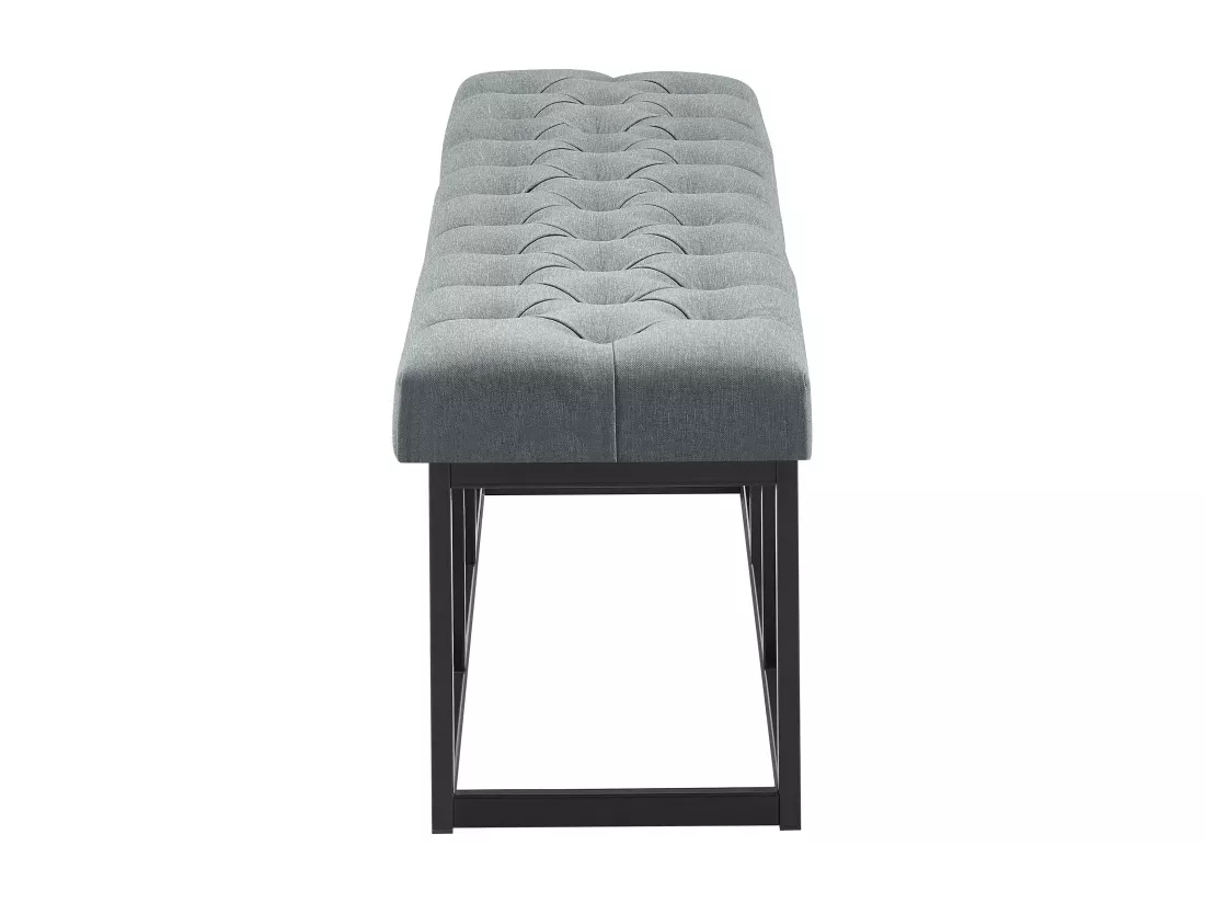 Banquette - Tissu - Gris foncé - Amun