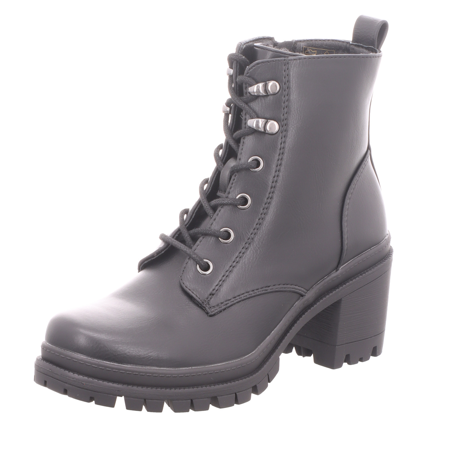 living UPDATED Damen-Schnürstiefelette Schwarz