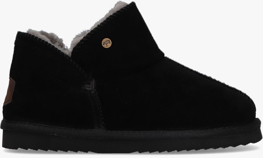 WARMBAT zwarte warmbat pantoffels willow
