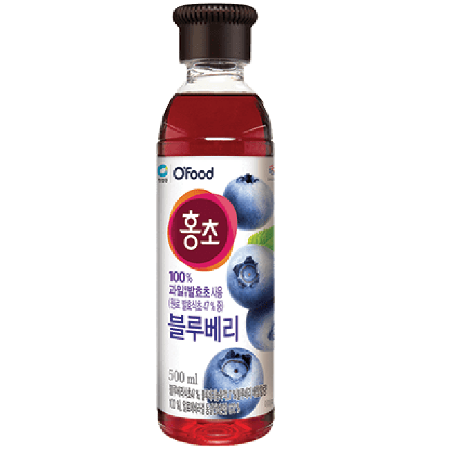 O'Food Hongcho Koreaanse Blauwe Bessen Azijn Concentraat 500ml