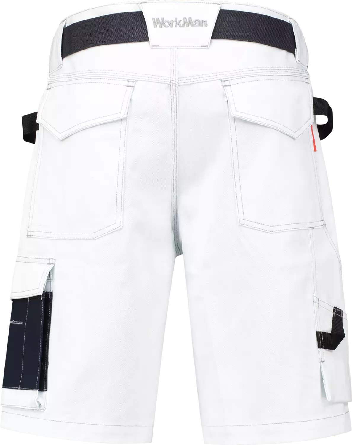 Workman D-Sign Bermuda Cotton White / Navy 56