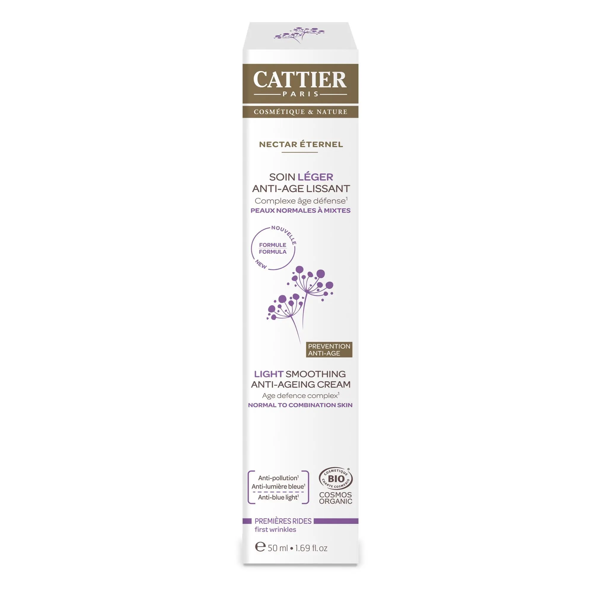 Cattier - Nectar Éternel Soin léger Anti-Âge Lissant- Entre 20€ et 50€