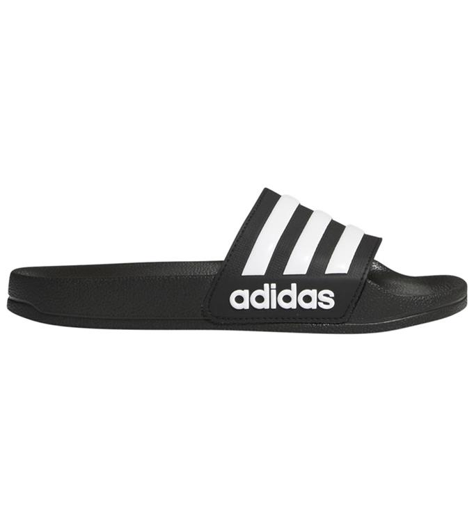 adidas ADILETTE SHOWER K CBLACK-FTWWHT-CBLACK
