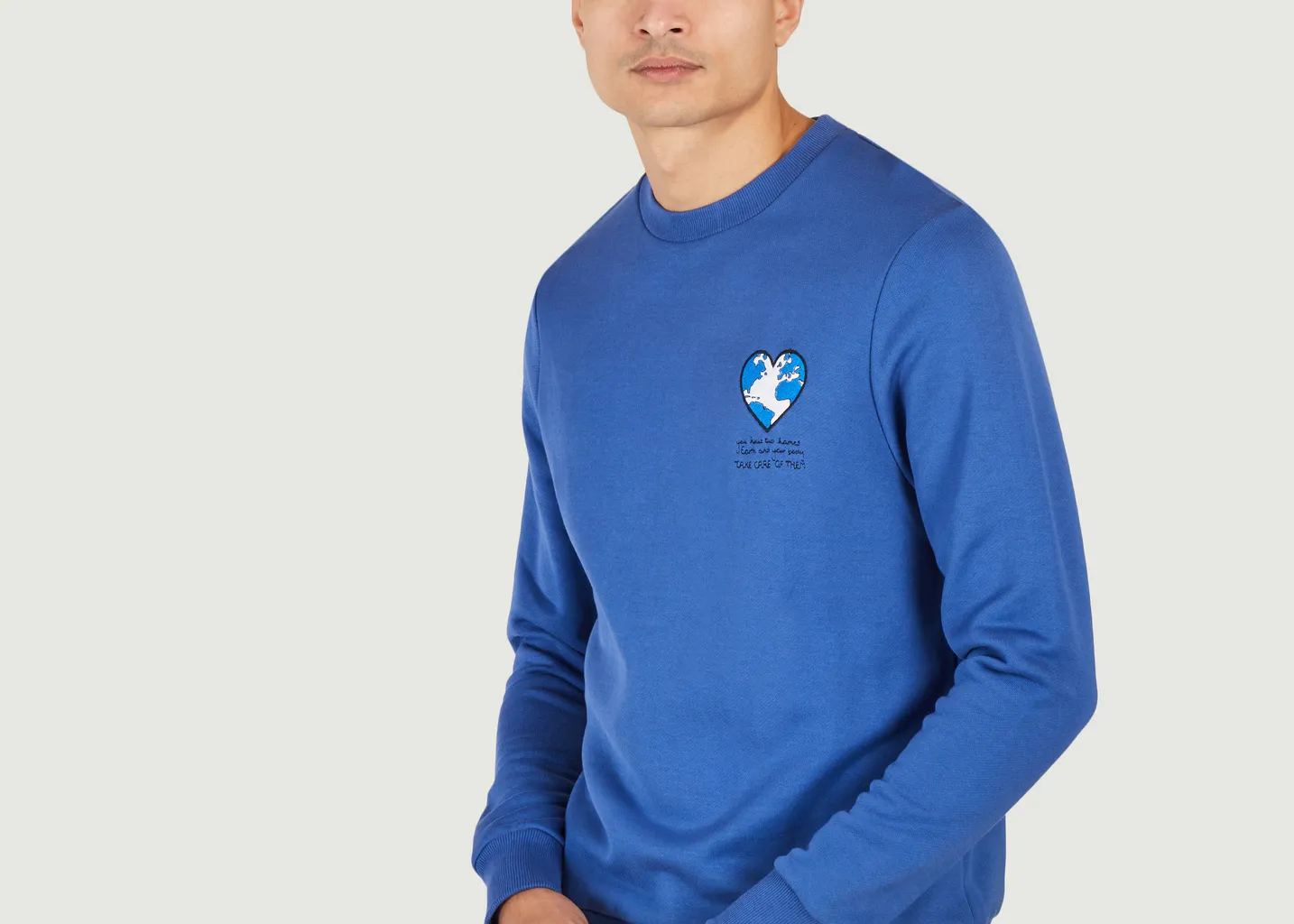 Sweatshirt Blue Earth JagVi Rive Gauche