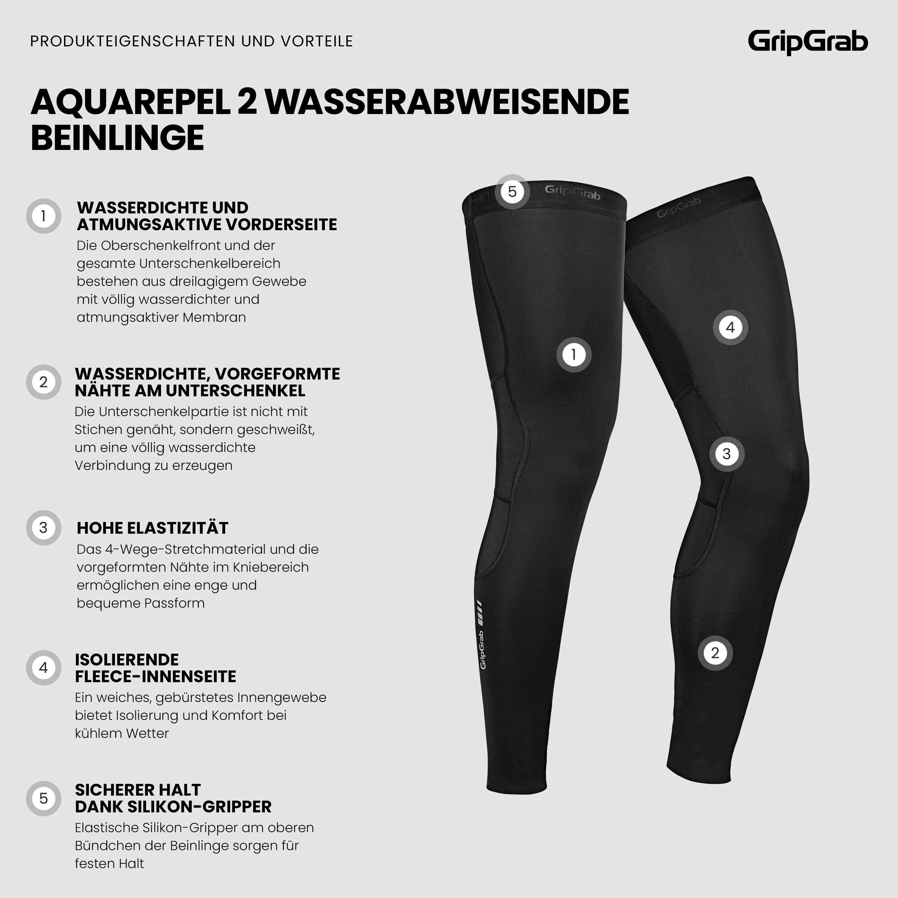AquaRepel 2 Water-Resistant Leg Warmers