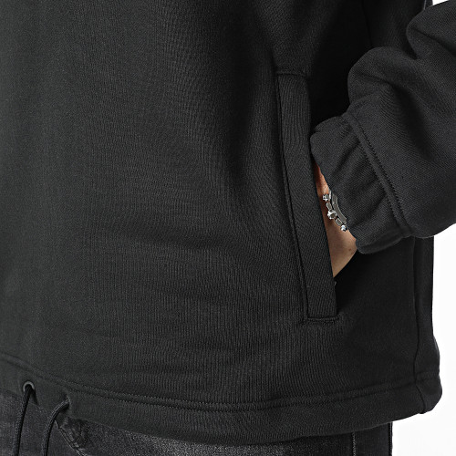 Sweat Col Zippé HZ Crew HK0311 Noir