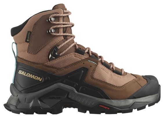 Chaussures de Randonnée Salomon Quest Element GTX Marron/Gris Femme