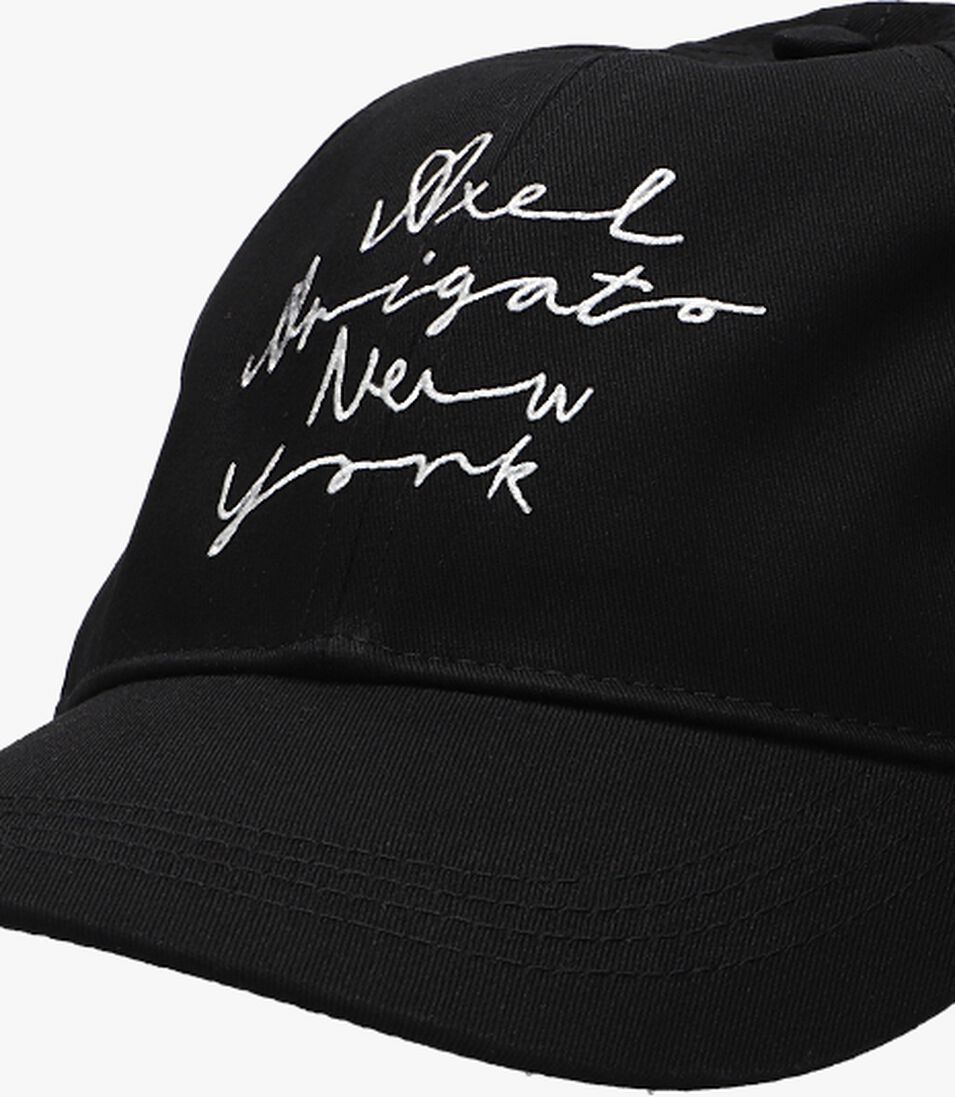 zwarte axel arigato pet scribble new york cap
