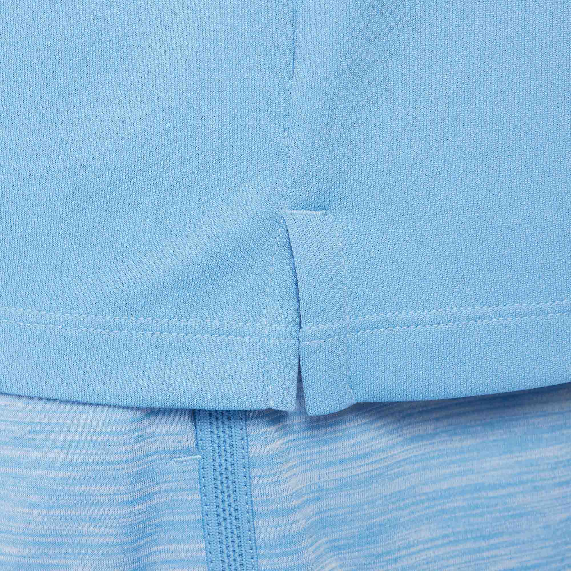 Multi UV Half Zip Gutt 489/Blue Beyond/Reflective Silver