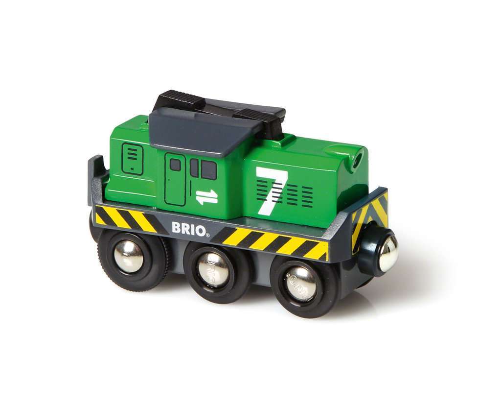 BRIO Spiel Batterie-Frachtlok