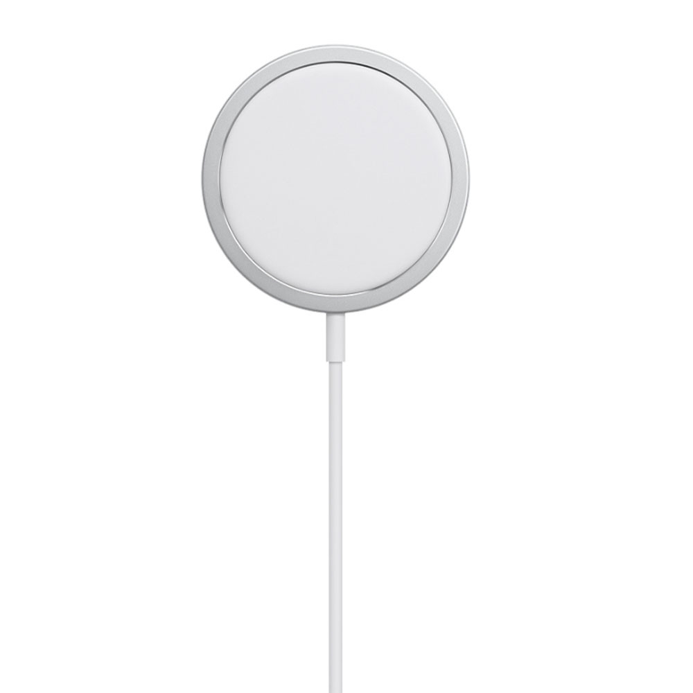 (1m) 15W USB C auf MagSafe Ladegerät Magnetischer Wireless Charger - Weiss