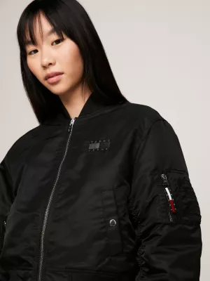 Jaqueta Bomber Tommy Remastered com Logo Traseiro Tonal