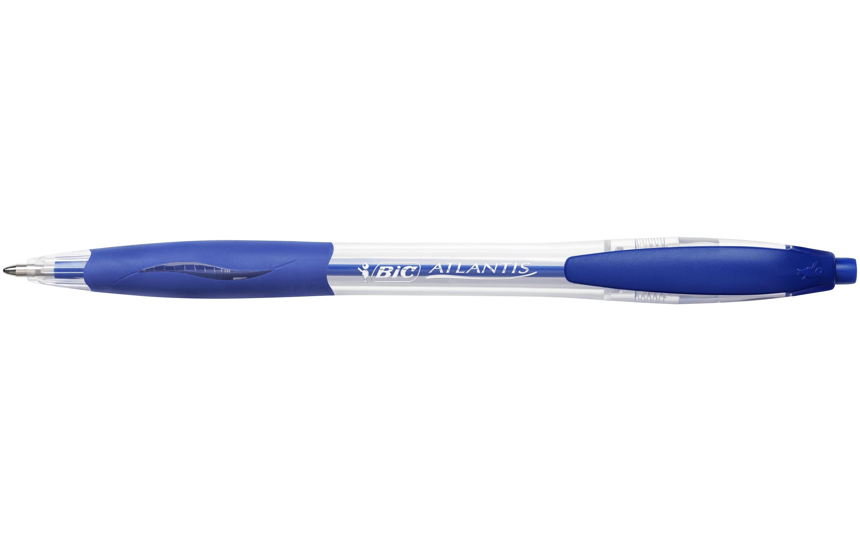 Kugelschreiber Atlantis Classic 0.32 mm, Blau, 12 StückKugelschreiber mit komfortablem Griff
