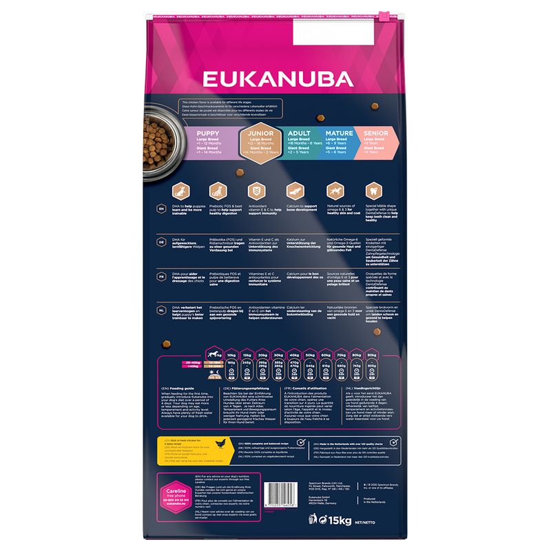 Eukanuba Junior Large Breed poulet