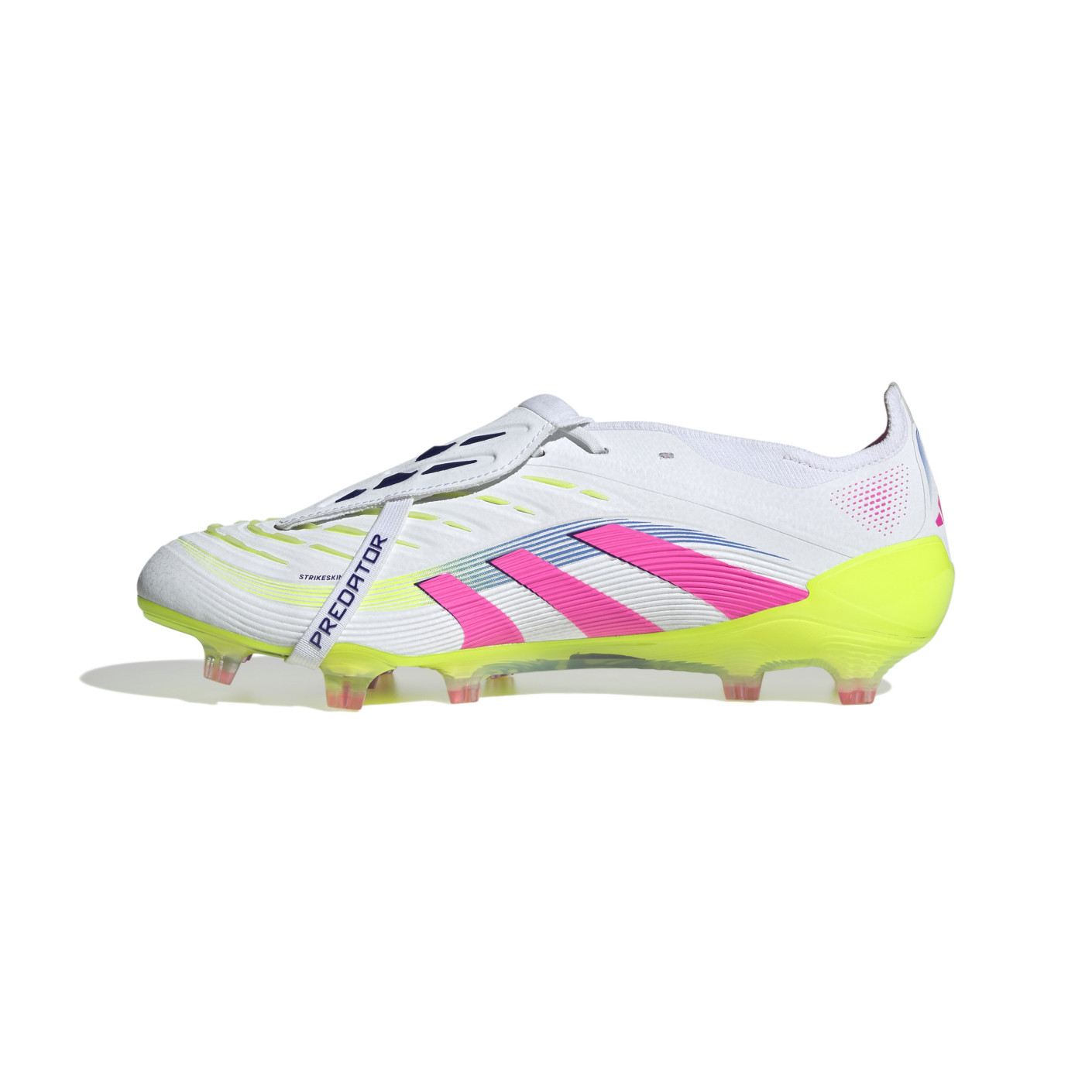 Adidas Predator Elite FT Gras Voetbalschoenen (FG) Wit Roze Neongeel