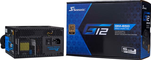 Seasonic G12 GM-850 850w strømforsyning