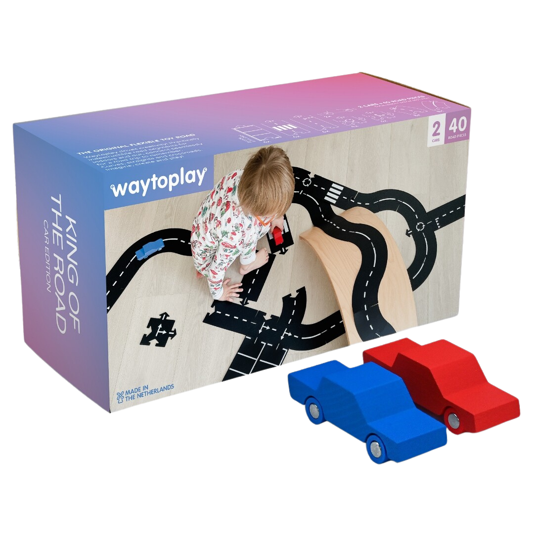 Waytoplay king of the road gift set - 40-delig   2 auto's