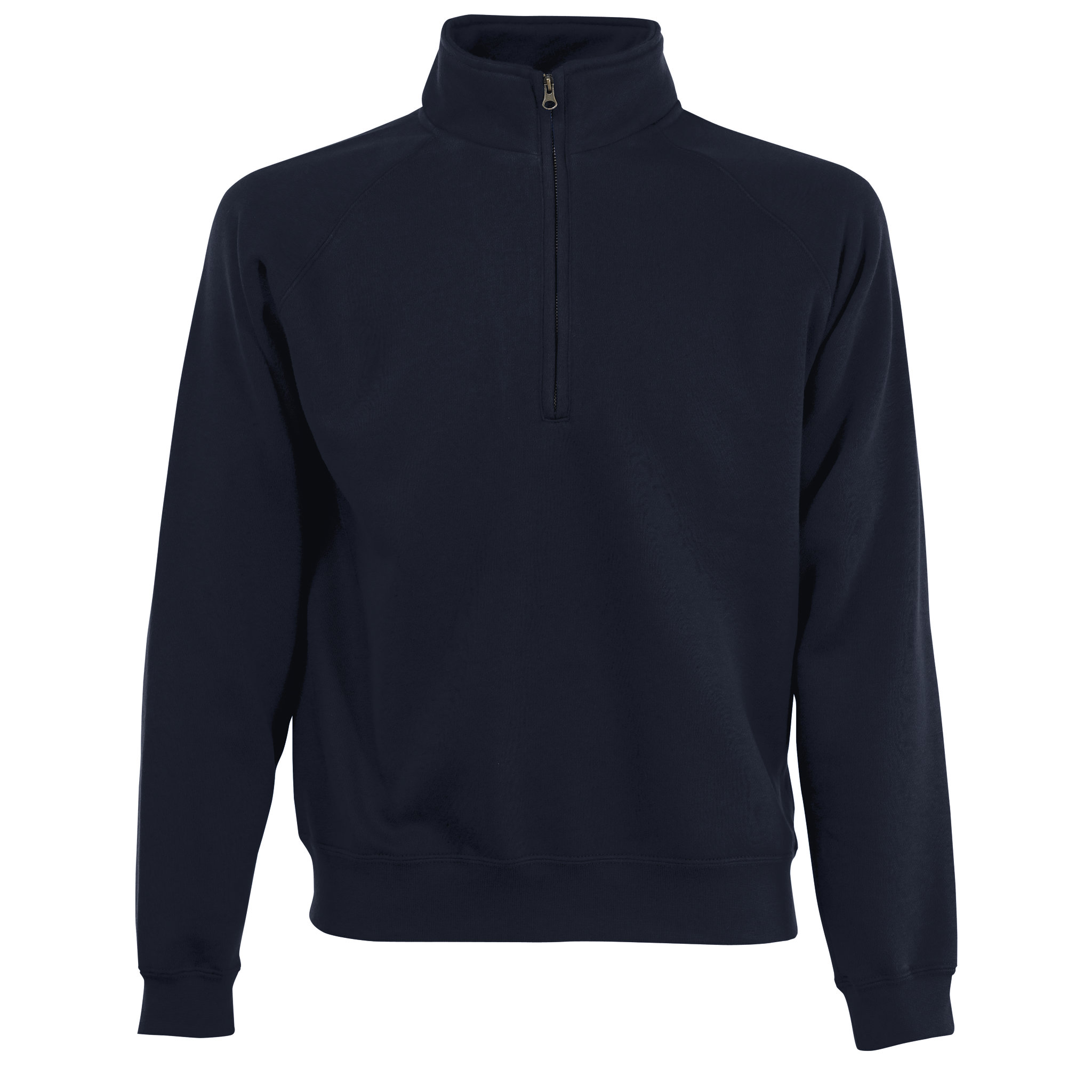 Fruit of the Loom 62-032-0 - Sweat à Col Zippé et Manches Raglan