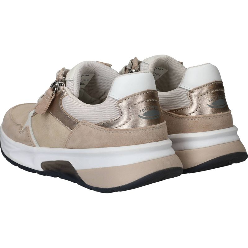 Gabor Rollingsoft Sneakers Beige Dames