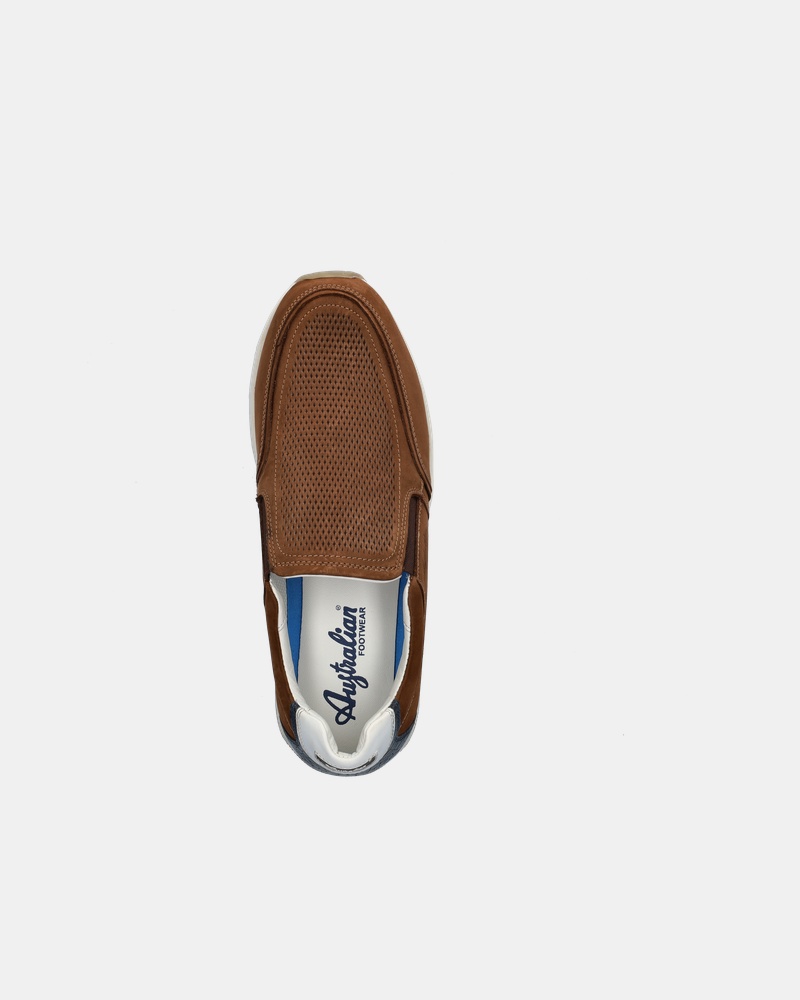 Australian Eagle Instapschoenen  - cognac