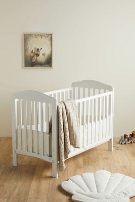 JLY ELLA Dream Sprinkelseng Dropside 60x120, Hvit
