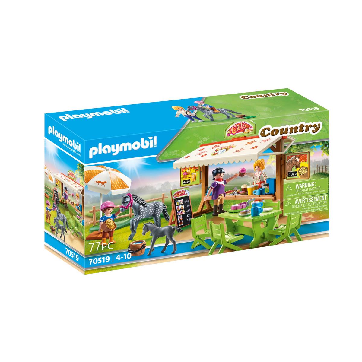 Café du poney club Playmobil Country 70519