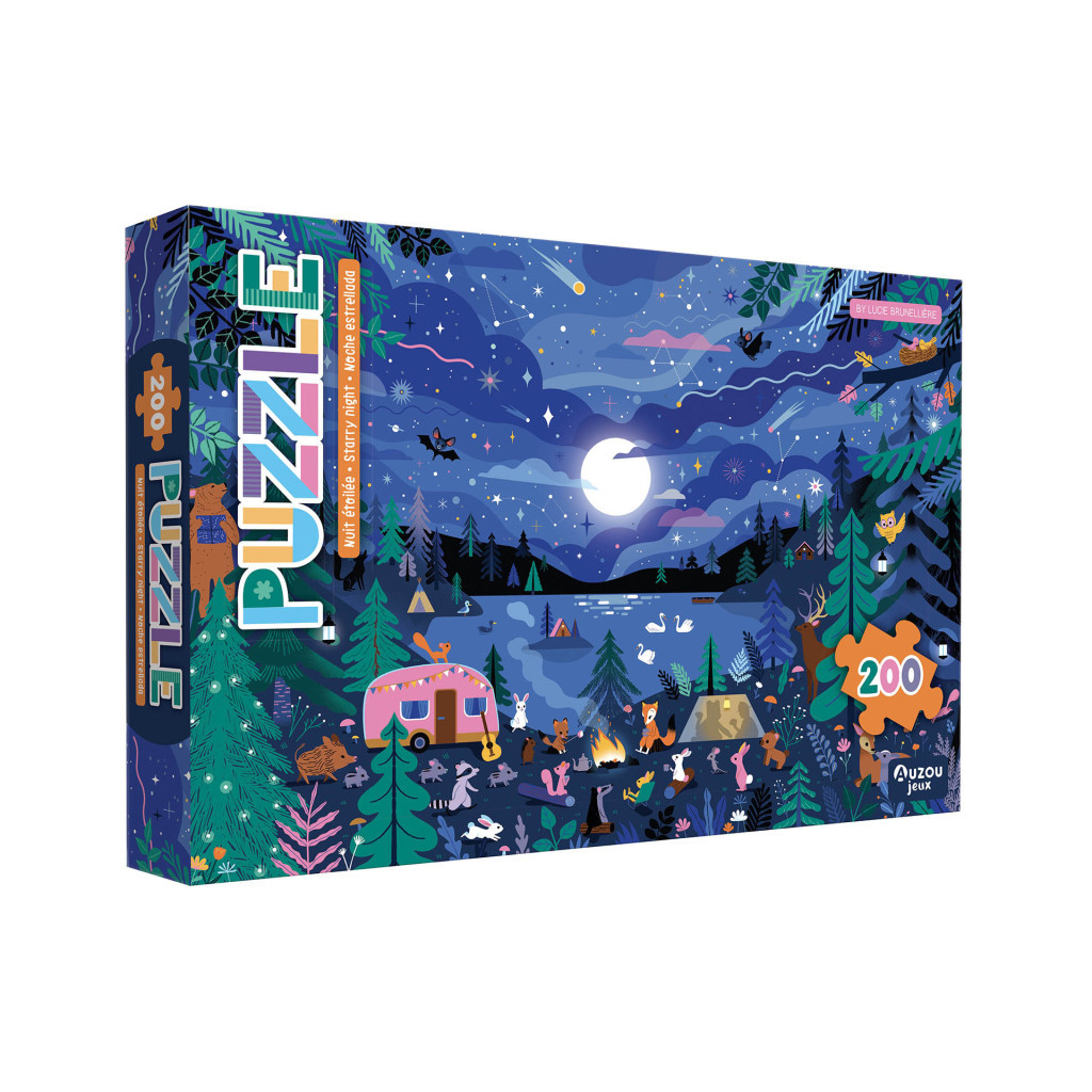 Mes Boites De Puzzle - Nuit Etoilée - 200 pièces