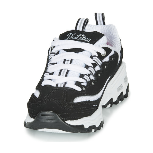 Skechers - D'LITES Negro / Blanco