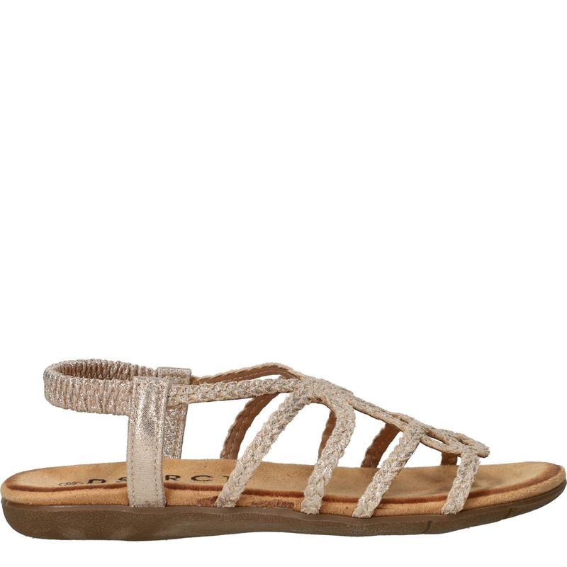 DSTRCT Sandalen Goud Dames