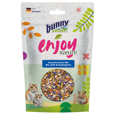 Bunny Enjoy Nature Mix mit Heuschrecke 50g