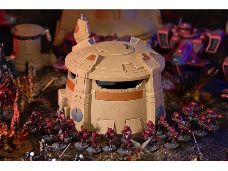 Gale Force Nine Gelände Gothic Sector: United Frontier Bunk Vorbemaltes Gelände für Miniaturen-Spiele