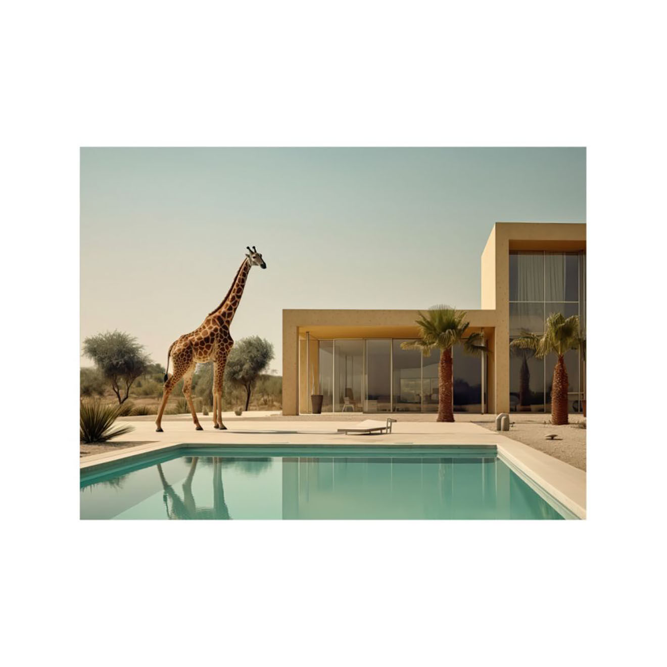 Hartman Affiche Urban Zoo 13 multicolore