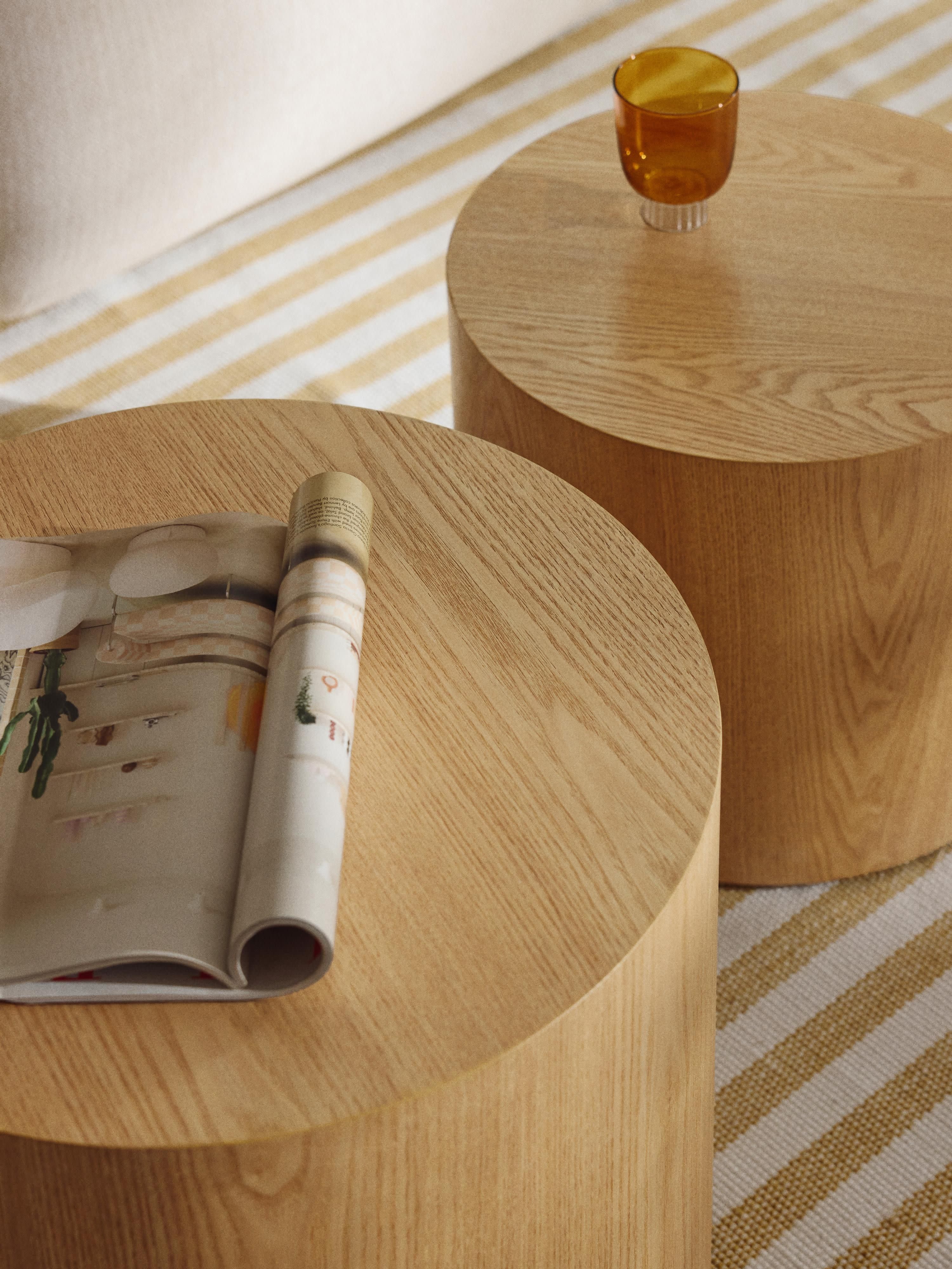Houten salontafels Dan, 2-delig