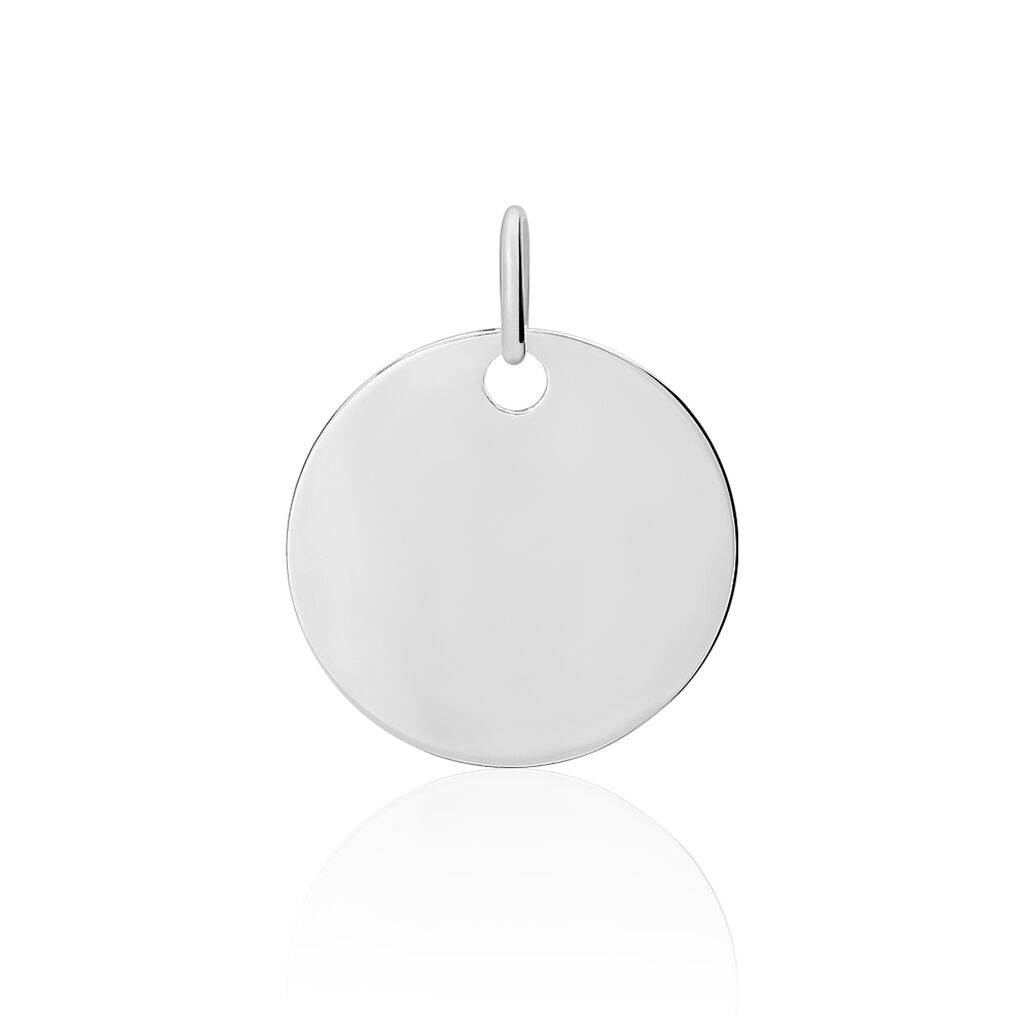 Pendentif Elisandre Argent Blanc