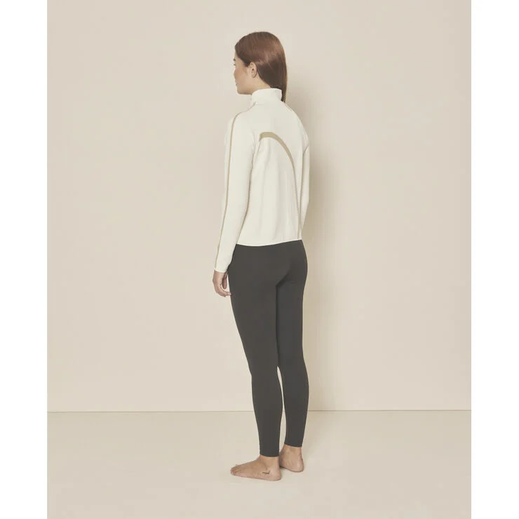 Moonchild Yoga Wear Loud Logo Jacket Unbleached / silv