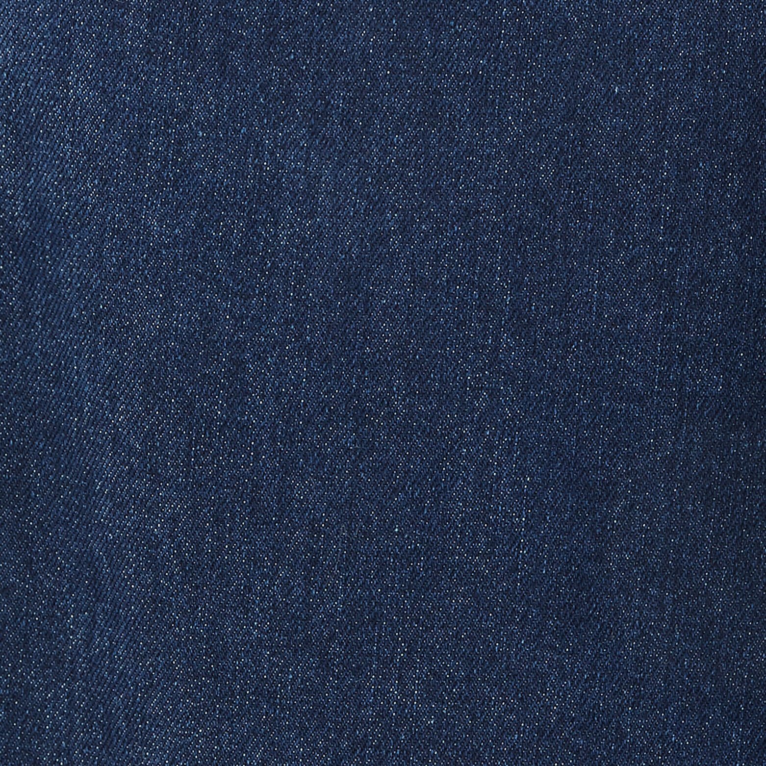 Jean slim en coton et polyester recyclés Bleu