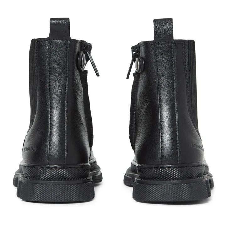 Angulus Chelsea Boots Zip | Noir