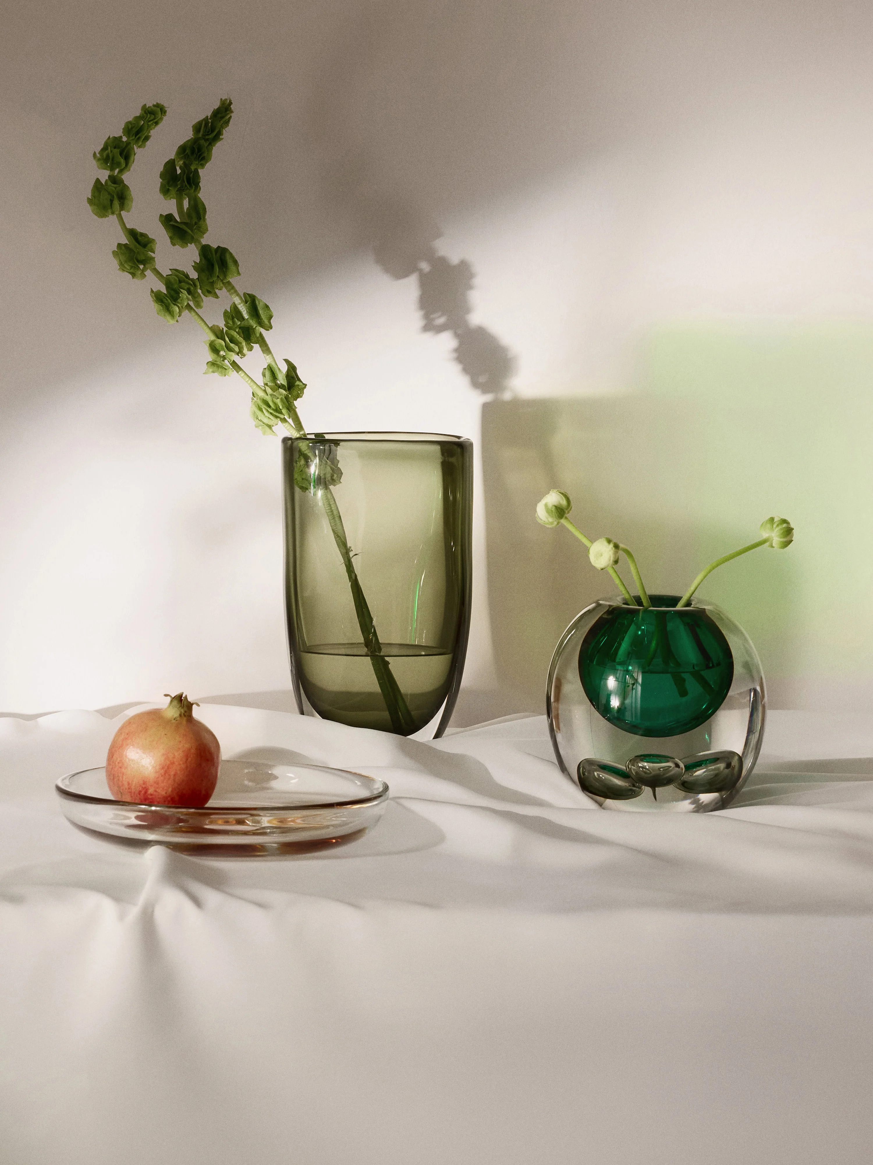 Decoratieve glazen schaal Aurum