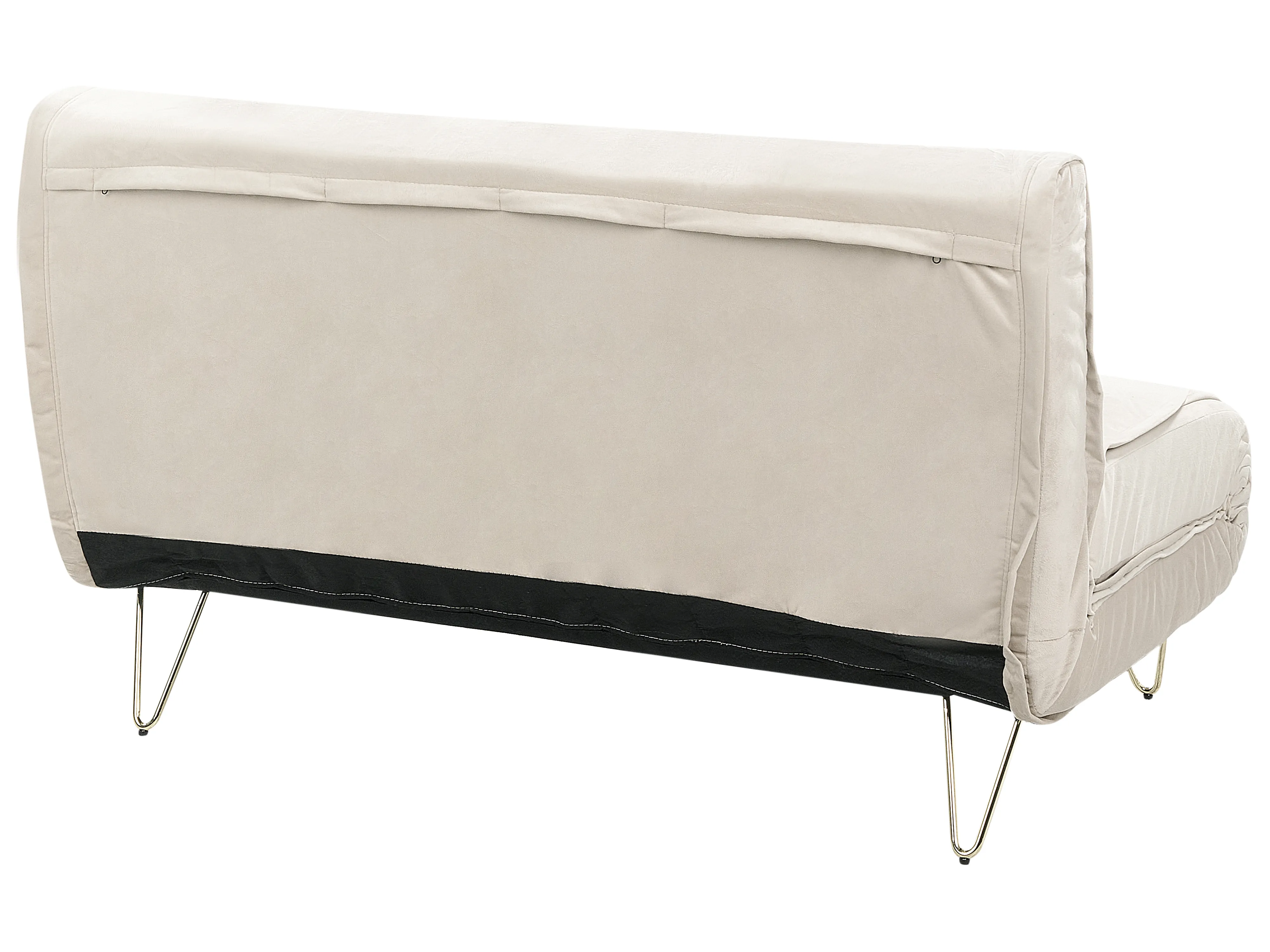 Bankenset 3-zits VESTFOLD Fluweel Beige