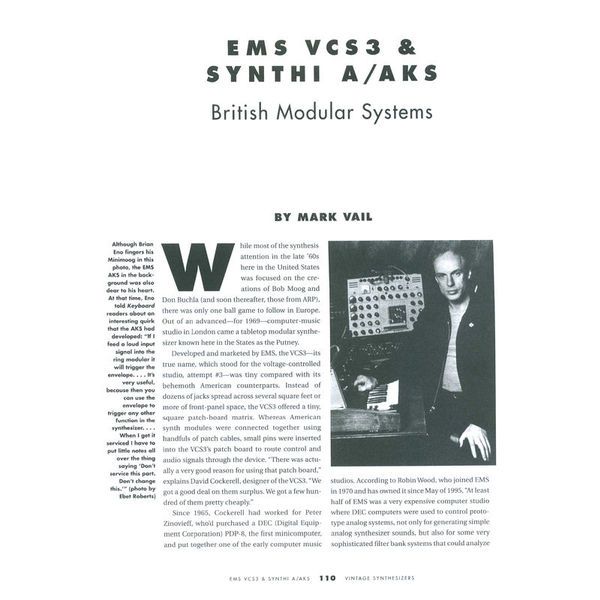 Backbeat Book Vintage Synthesizers