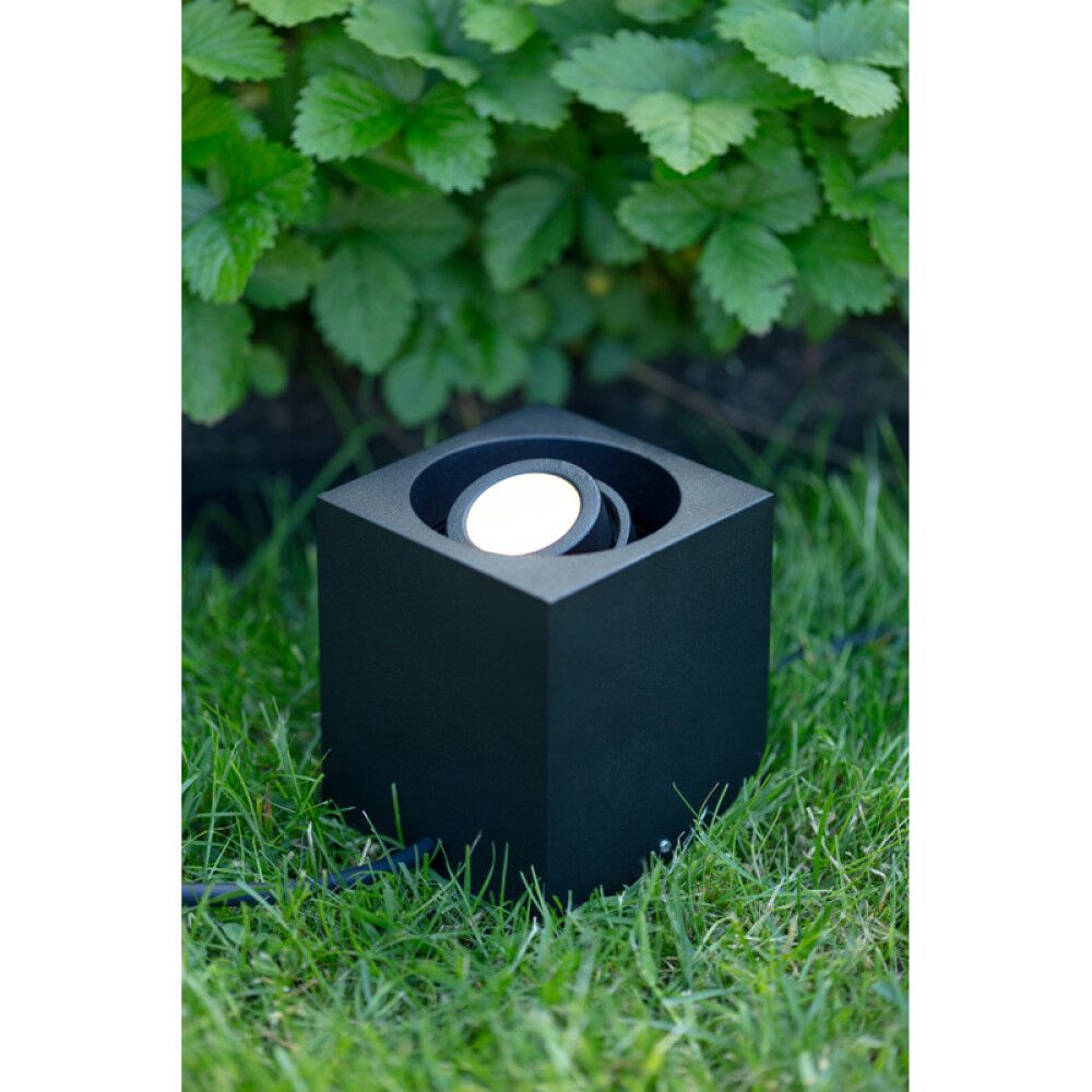 KUBESPOT MARKSLÖJD GARDEN 24 SVART