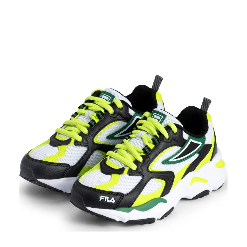 Fila Ray Tracersneakers zwart/geel/wit