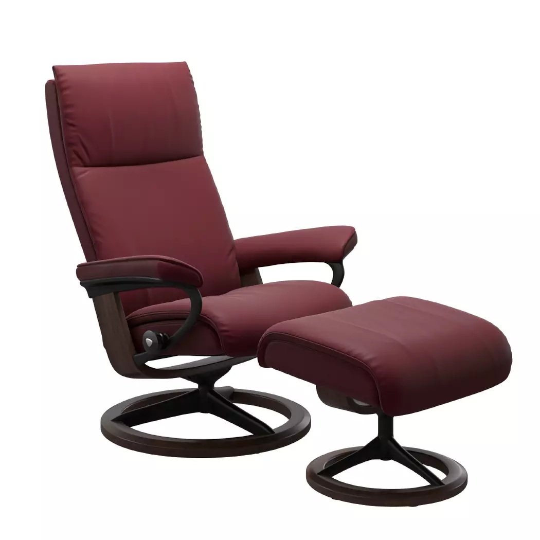 Sessel mit Hocker Aura Signature