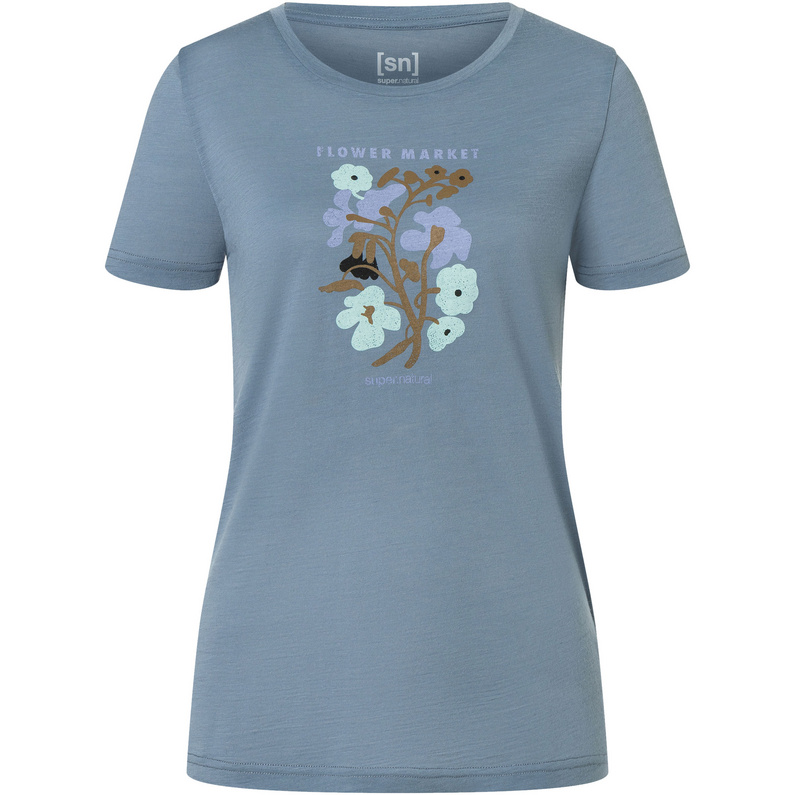 Super.Natural Damen Flower Market T-Shirt