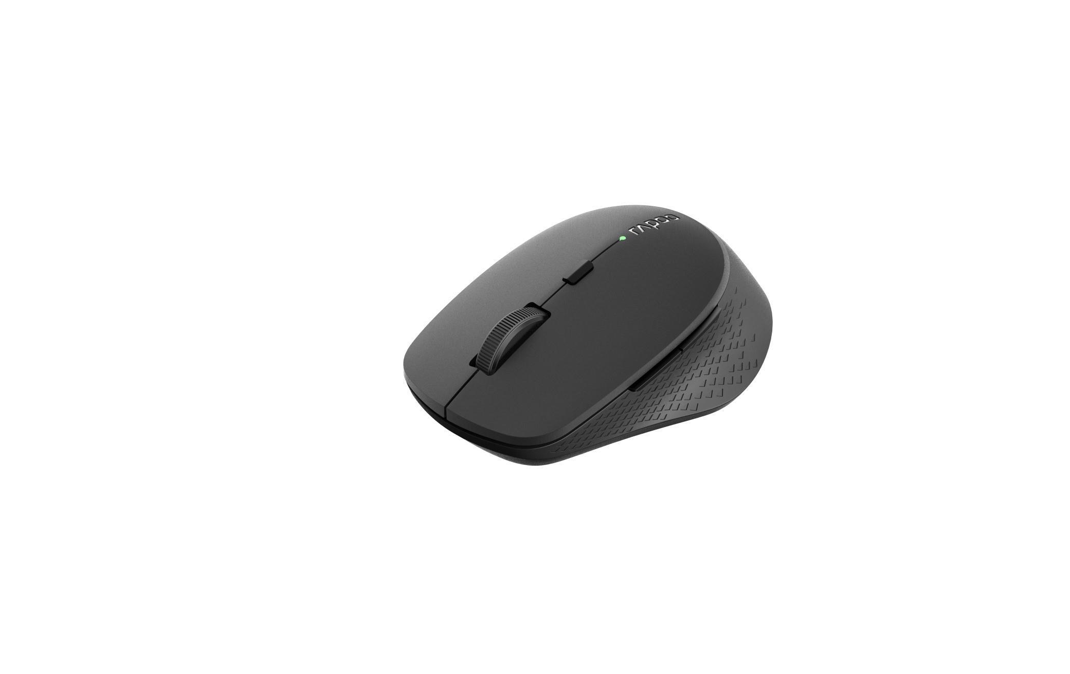 Maus M300 Silent Dark GreyKabellose Multimodus-Maus