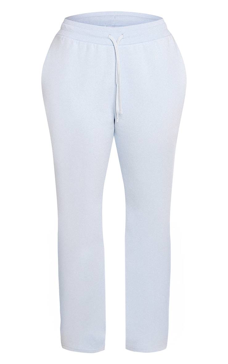 Bleu Joggers Shape Soft À Jambe Droite Avec Lien À Nouer Devant